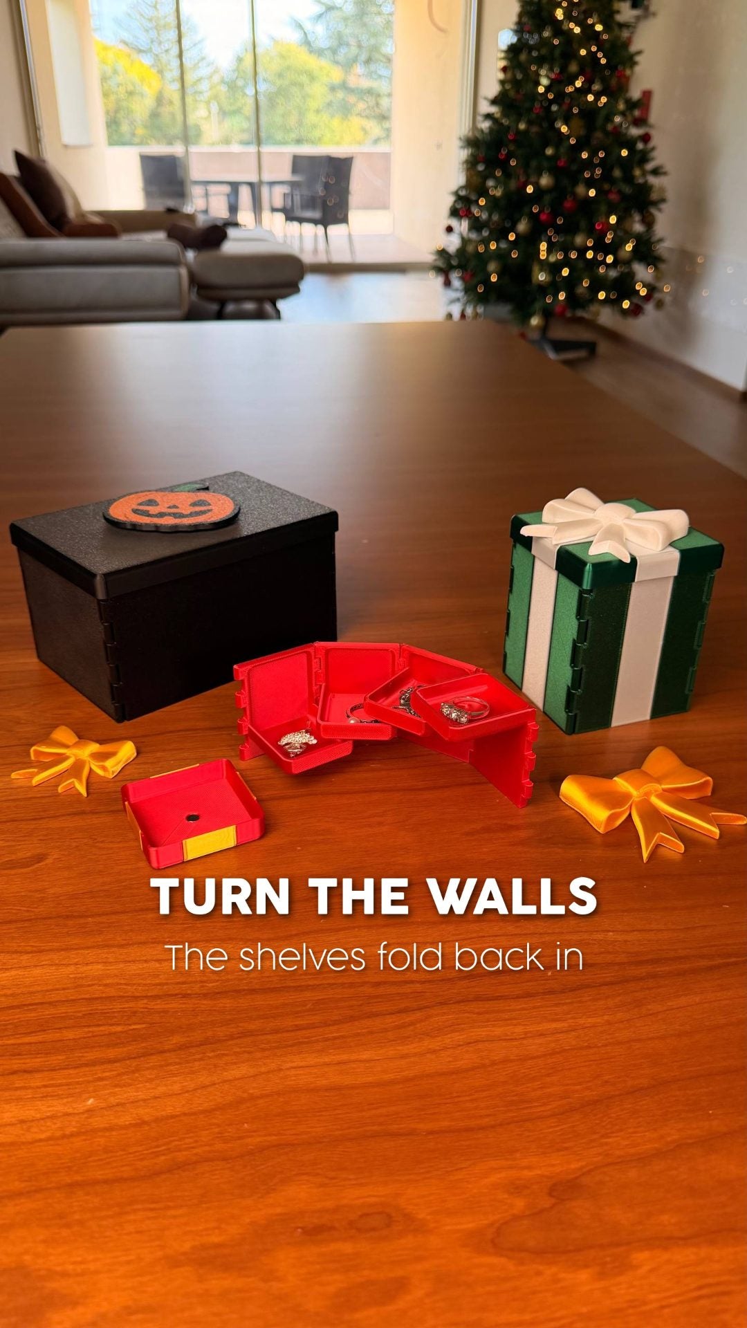 GIFT REVEAL BOX WITH A SPECIAL OPENING