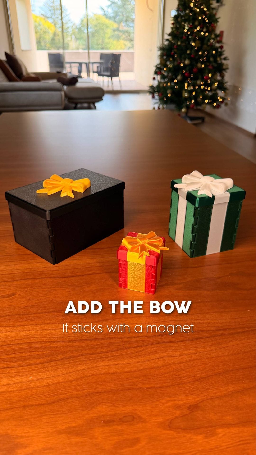 GIFT REVEAL BOX WITH A SPECIAL OPENING